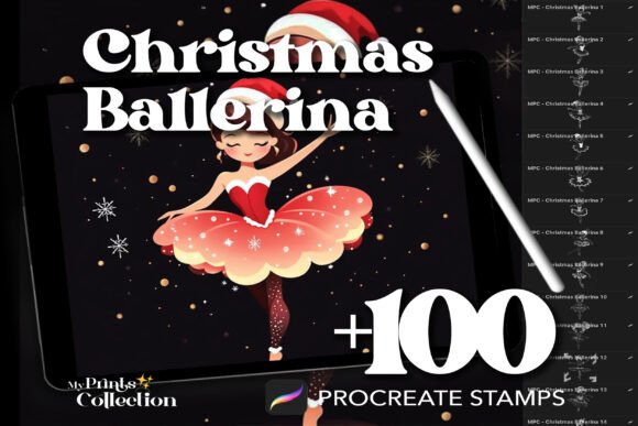 100 Procreate Christmas Ballerina Stamps: A Practical Evaluation