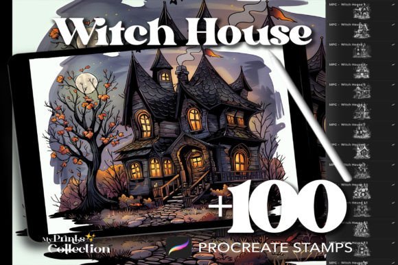 100 Procreate Witch House Stamps: A Practical Guide for Digital Artists
