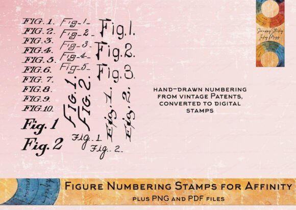 Affinity Numbering Stamps and PNGs: A Strategic Asset for Vintage Branding