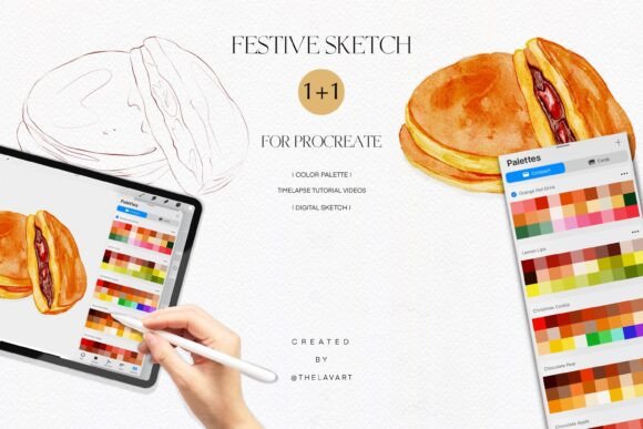 Dorayaki Cake Sketch Color Palette: A Practical Guide for Better Digital Art