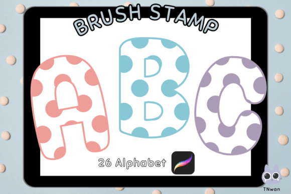 Dot Alphabet Brush Stamp Procreate: A Strategic Asset for Digital Creators