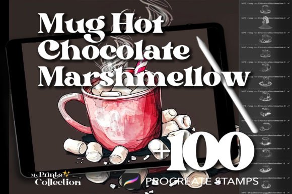 Evaluating the 100 Procreate Mug Hot Chocolate Stamps for Digital Illustration