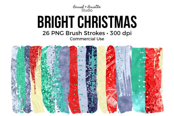 Immerse Yourself in the Dazzling World of Bright Christmas Brush Stroke Overlays